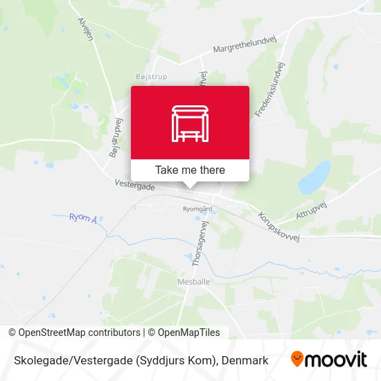 Skolegade / Vestergade (Syddjurs Kom) map