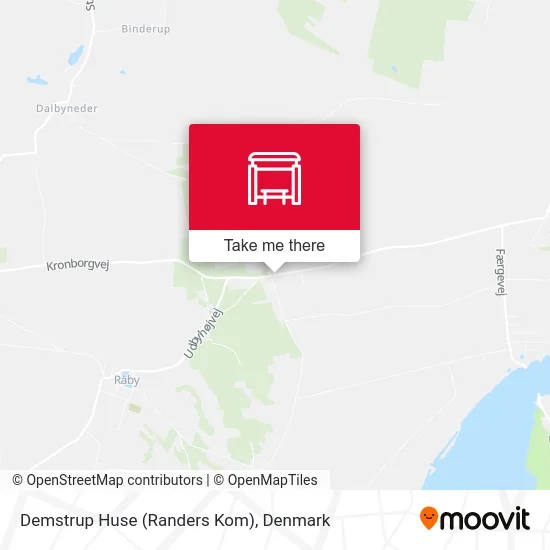 Demstrup Huse (Randers Kom) map
