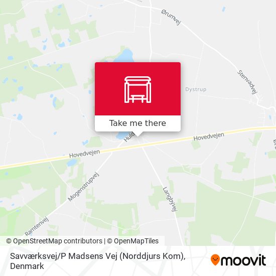 Savværksvej / P Madsens Vej (Norddjurs Kom) map