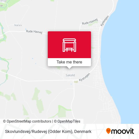 Skovlundsvej / Rudevej (Odder Kom) map
