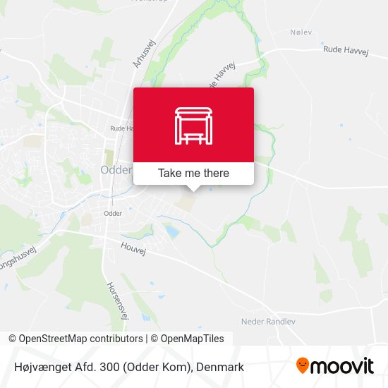 Højvænget Afd. 300 (Odder Kom) map