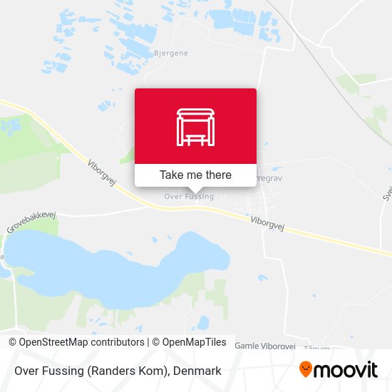 Over Fussing (Randers Kom) map