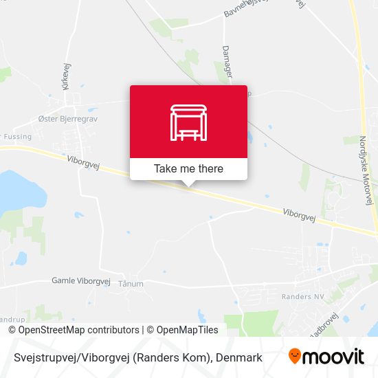 Svejstrupvej / Viborgvej (Randers Kom) map