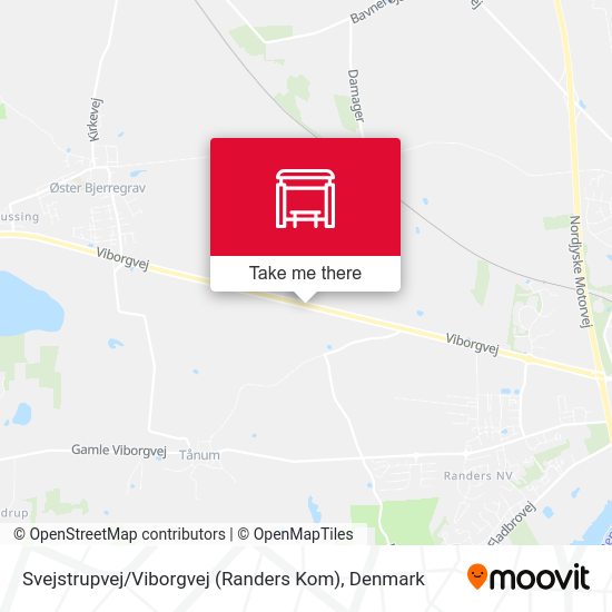 Svejstrupvej / Viborgvej (Randers Kom) map