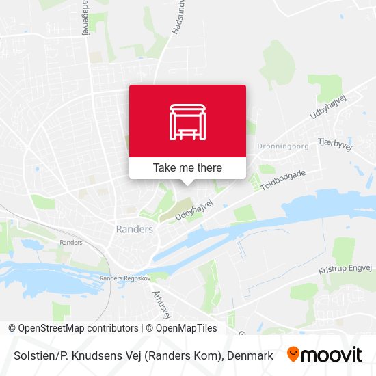 Solstien / P. Knudsens Vej (Randers Kom) map