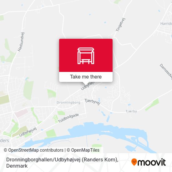 Dronningborghallen / Udbyhøjvej (Randers Kom) map