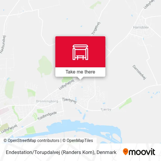 Endestation / Torupdalvej (Randers Kom) map