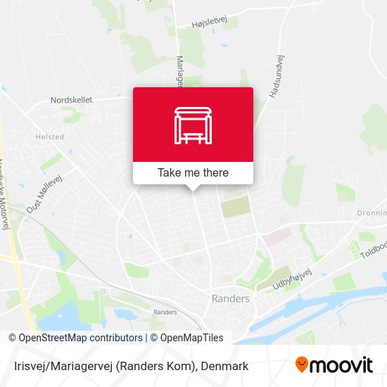 Irisvej / Mariagervej (Randers Kom) map