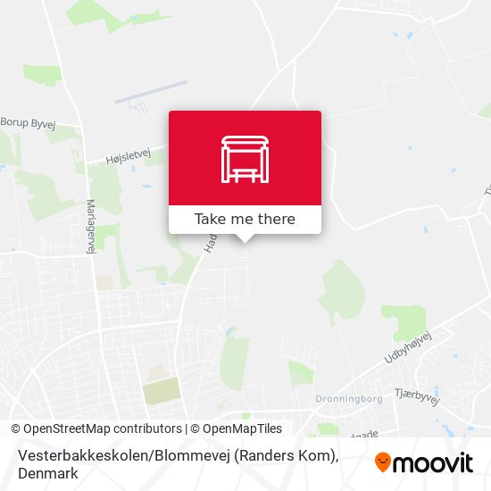 Vesterbakkeskolen / Blommevej (Randers Kom) map