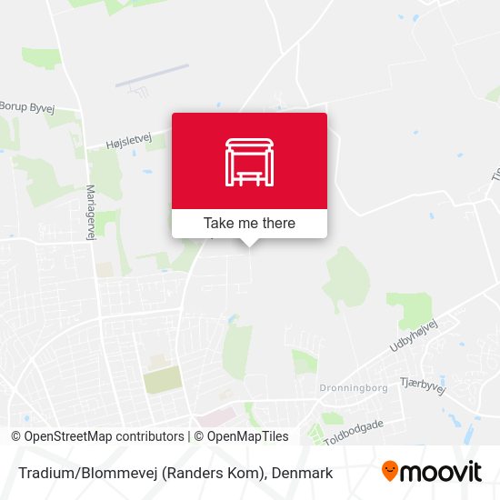 Tradium / Blommevej (Randers Kom) map