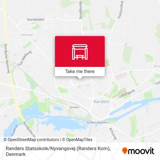 Randers Statsskole / Nyvangsvej (Randers Kom) map