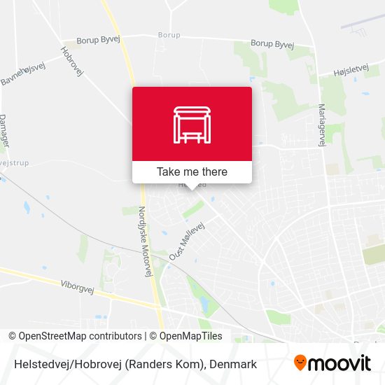 Helstedvej / Hobrovej (Randers Kom) map