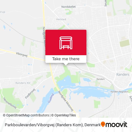Parkboulevarden / Viborgvej (Randers Kom) map