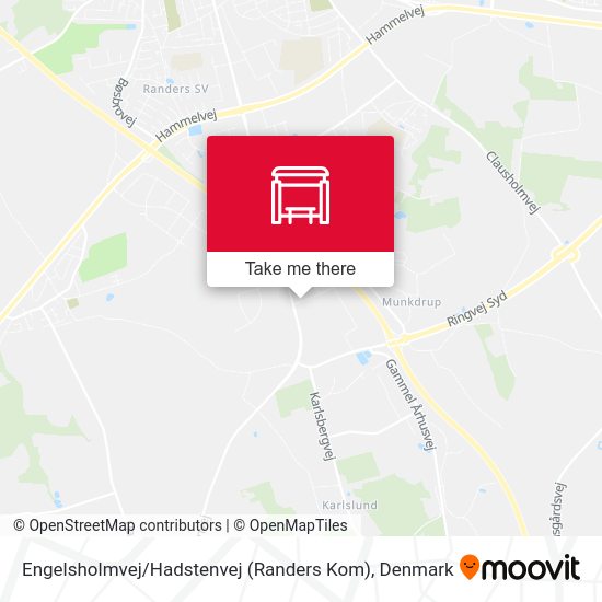 Engelsholmvej / Hadstenvej (Randers Kom) map