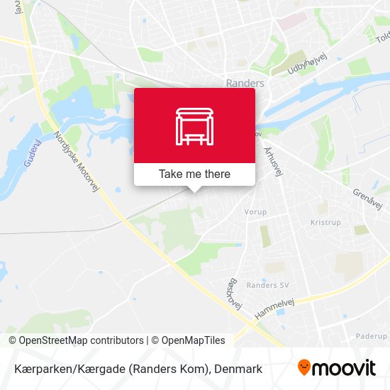 Kærparken / Kærgade (Randers Kom) map