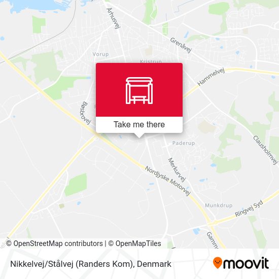 Nikkelvej / Stålvej (Randers Kom) map
