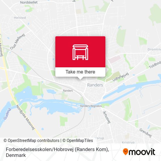 Forberedelsesskolen / Hobrovej (Randers Kom) map