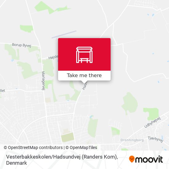 Vesterbakkeskolen / Hadsundvej (Randers Kom) map