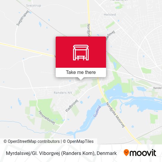 Myrdalsvej / Gl. Viborgvej (Randers Kom) map