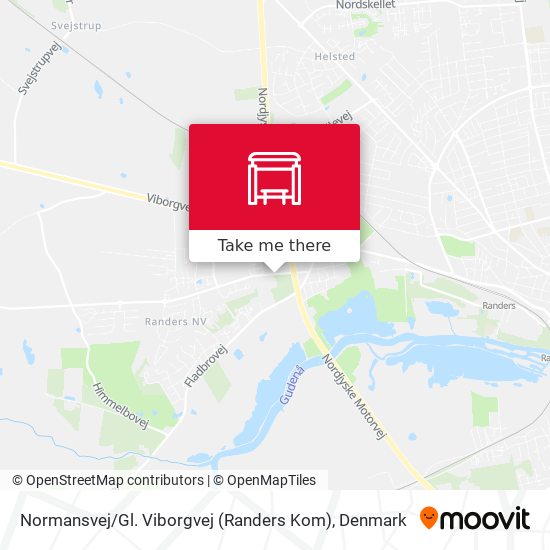 Normansvej / Gl. Viborgvej (Randers Kom) map