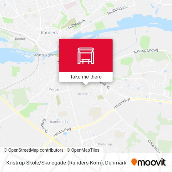 Kristrup Skole / Skolegade (Randers Kom) map