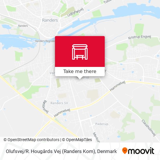 Olufsvej / R. Hougårds Vej (Randers Kom) map