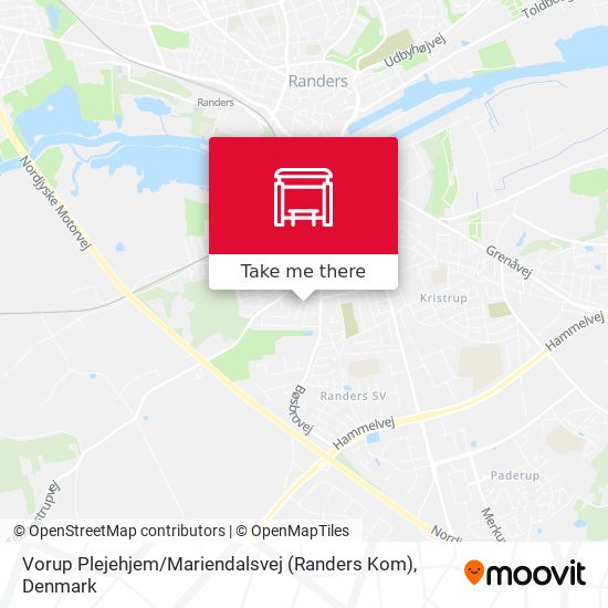 Vorup Plejehjem / Mariendalsvej (Randers Kom) map