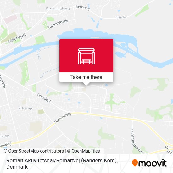 Romalt Aktivitetshal / Romaltvej (Randers Kom) map