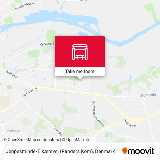 Jeppesminde / Elkærsvej (Randers Kom) map