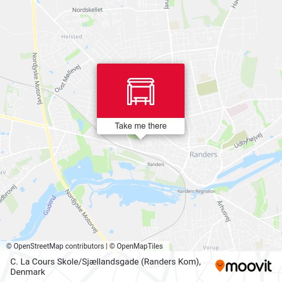 C. La Cours Skole / Sjællandsgade (Randers Kom) map