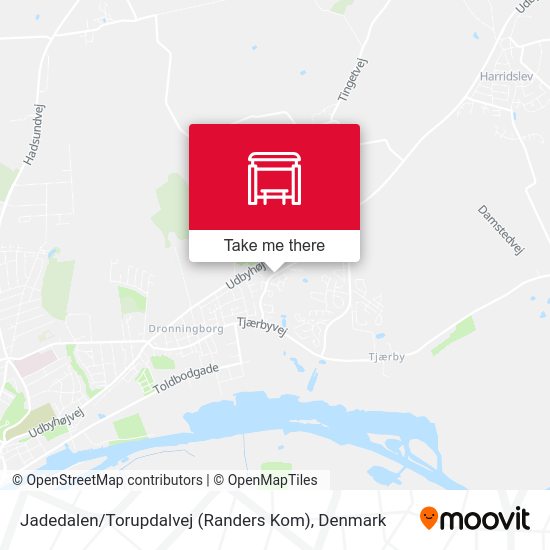 Jadedalen / Torupdalvej (Randers Kom) map
