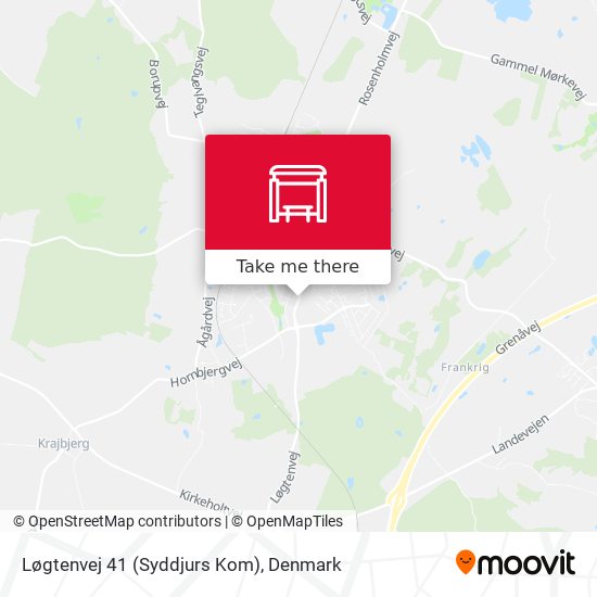 Løgtenvej 41 (Syddjurs Kom) map