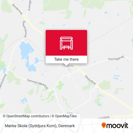 Mørke Skole (Syddjurs Kom) map