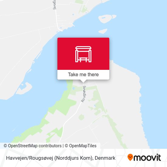 Havvejen / Rougsøvej (Norddjurs Kom) map