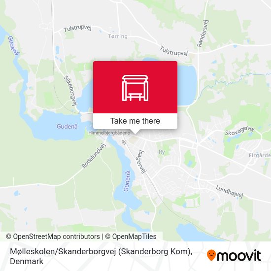 Mølleskolen / Skanderborgvej (Skanderborg Kom) map