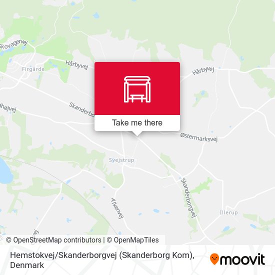 Hemstokvej / Skanderborgvej (Skanderborg Kom) map