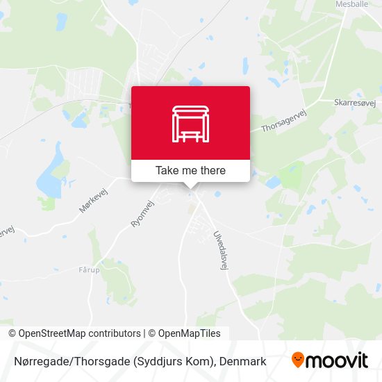 Nørregade / Thorsgade (Syddjurs Kom) map