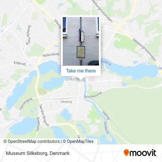 Museum Silkeborg map