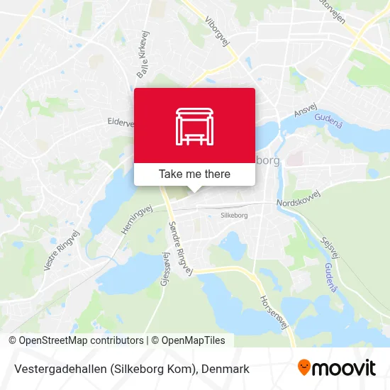 Vestergadehallen (Silkeborg Kom) map
