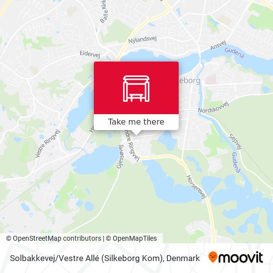 Solbakkevej / Vestre Allé (Silkeborg Kom) map