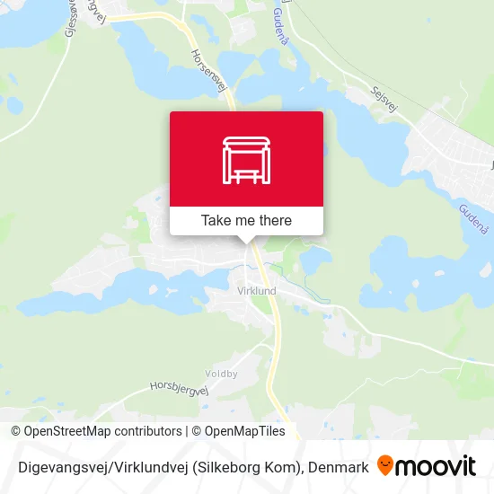 Digevangsvej / Virklundvej (Silkeborg Kom) map