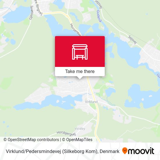 Virklund / Pedersmindevej (Silkeborg Kom) map
