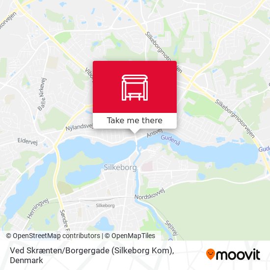 Ved Skrænten / Borgergade (Silkeborg Kom) map