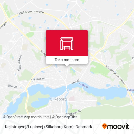Kejlstrupvej / Lupinvej (Silkeborg Kom) map