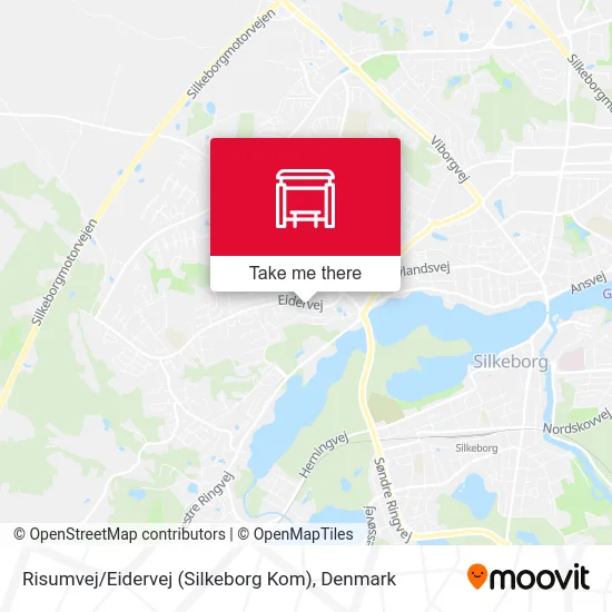 Risumvej / Eidervej (Silkeborg Kom) map
