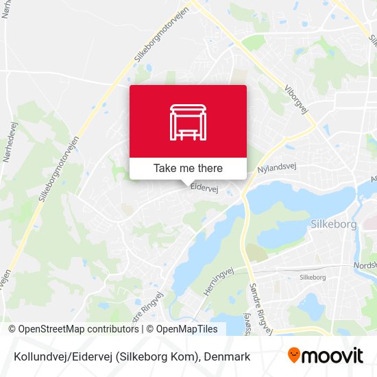 Kollundvej / Eidervej (Silkeborg Kom) map
