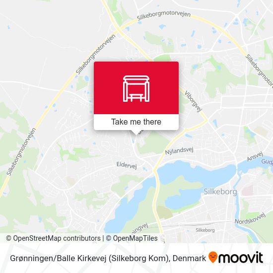 Grønningen / Balle Kirkevej (Silkeborg Kom) map