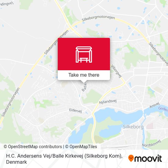 H.C. Andersens Vej / Balle Kirkevej (Silkeborg Kom) map