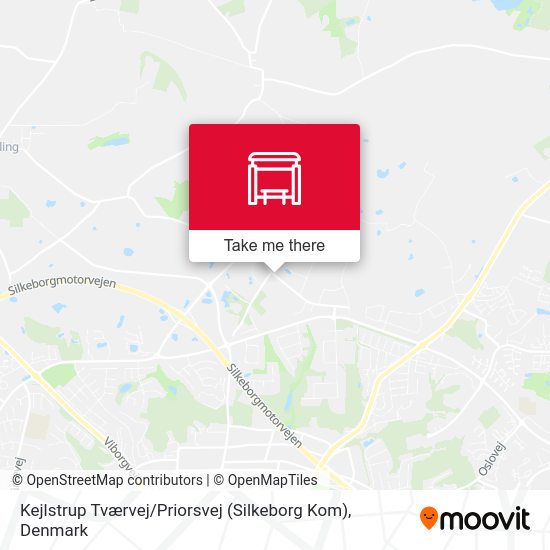 Kejlstrup Tværvej / Priorsvej (Silkeborg Kom) map