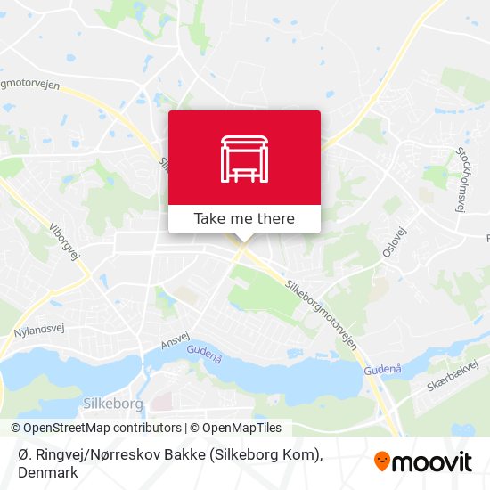 Ø. Ringvej / Nørreskov Bakke (Silkeborg Kom) map